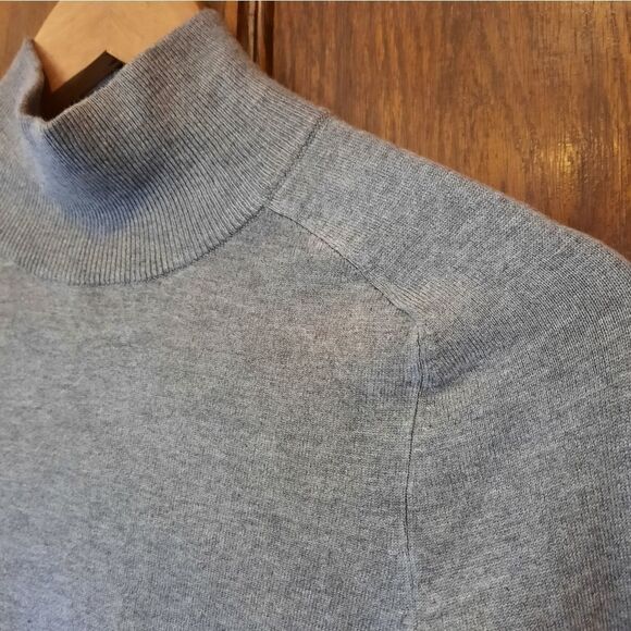 Apt 9 Sweater Turtleneck Grey - Picture 5 of 14